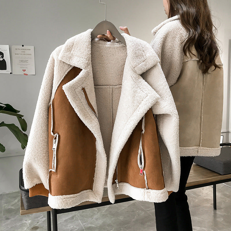 Élise - Shearling jas dames