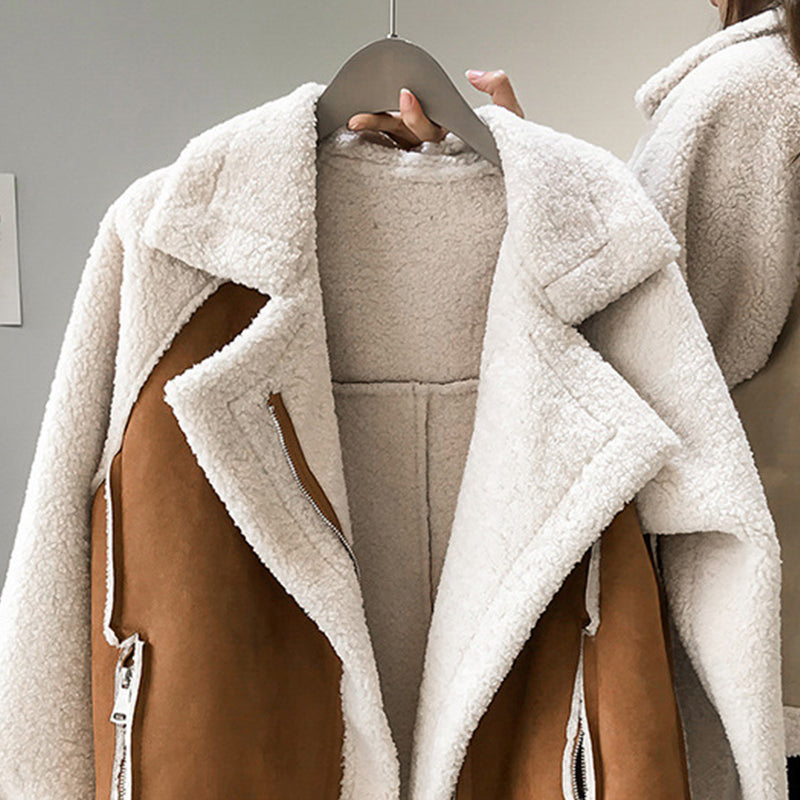 Élise - Shearling jas dames