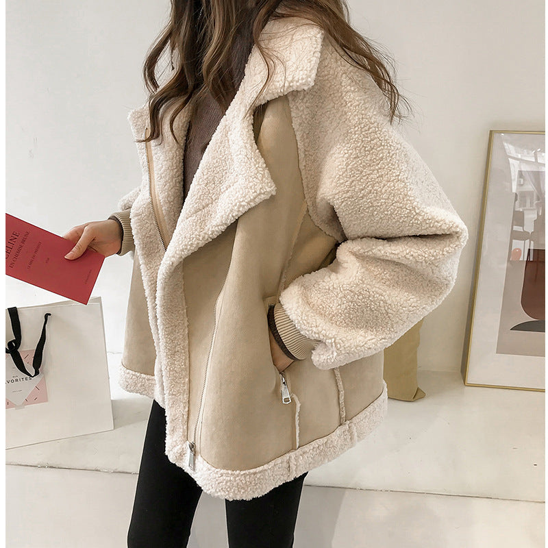 Élise - Shearling jas dames