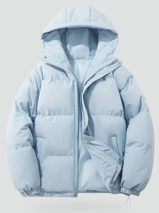 Annemarie - Elegante Korte Gewatteerde Winterjas