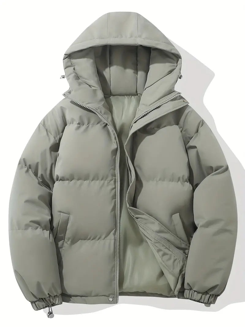 Annemarie - Elegante Korte Gewatteerde Winterjas