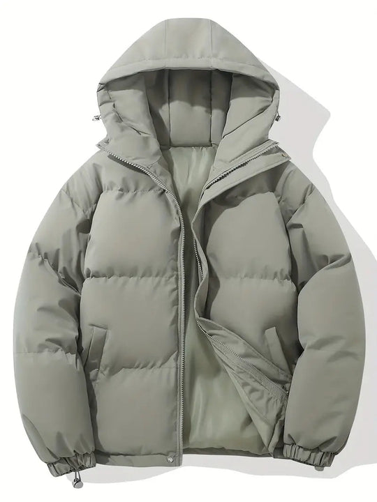 Annemarie - Elegante Korte Gewatteerde Winterjas