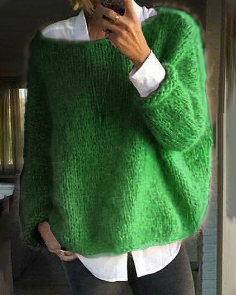 Marlies - Elegante Warme Oversized Gebreide Trui