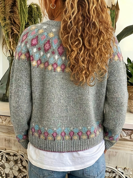 Suzanne - Elegant Boho Knopen Vest