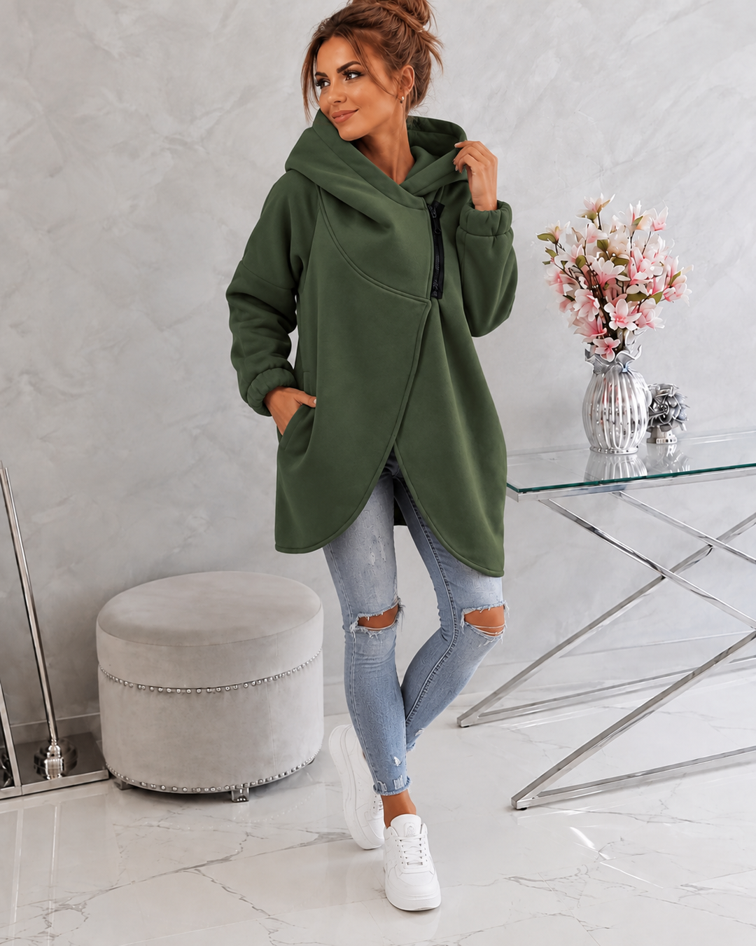 Rebecca | Comfortabel Fleece Oversized Vest