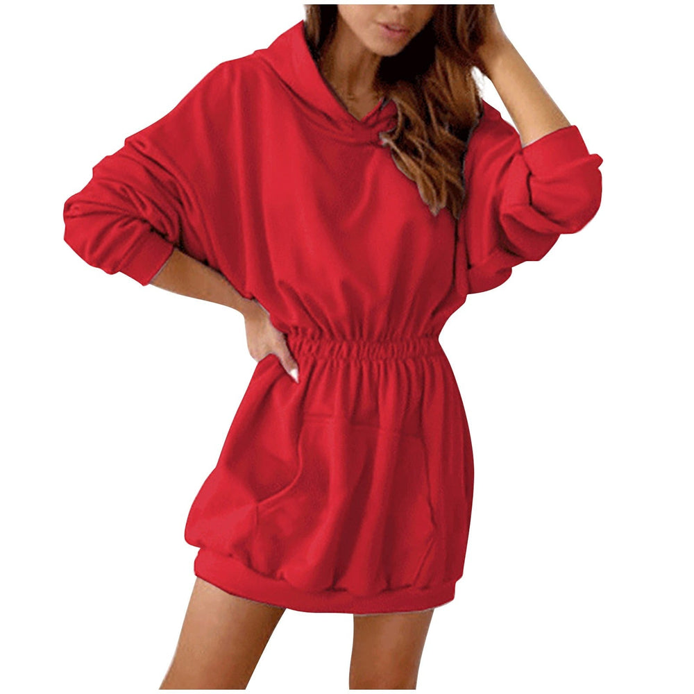 Lotte - Hoodie Mini Jurk - Casual Chic met Capuchon - Dames-2