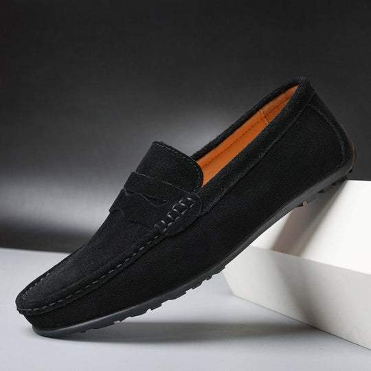 Louis - Loafers Suède Verfijnd Heren