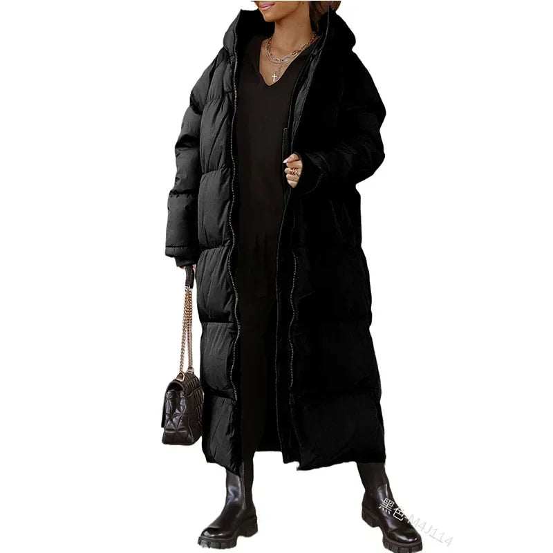 Miranda - Stijlvolle Oversized Gewatteerde Winterjas