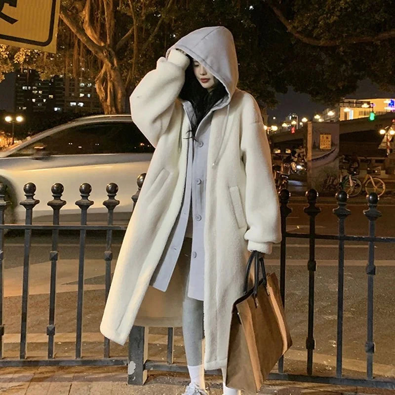 Amanda - Stijlvolle Teddy Mantel Winterjas