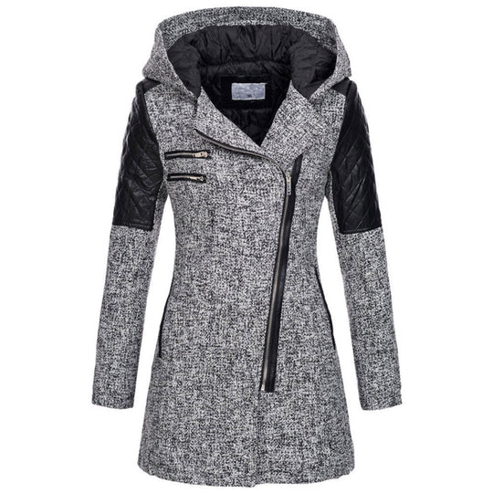 Wendy - Stijlvolle Getailleerde Capuchon Winterjas