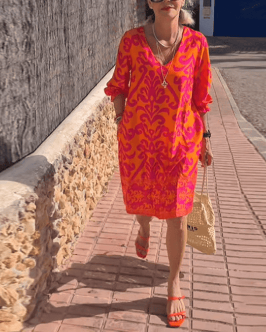 Tuniek Jurk Dames Met Print - Emma