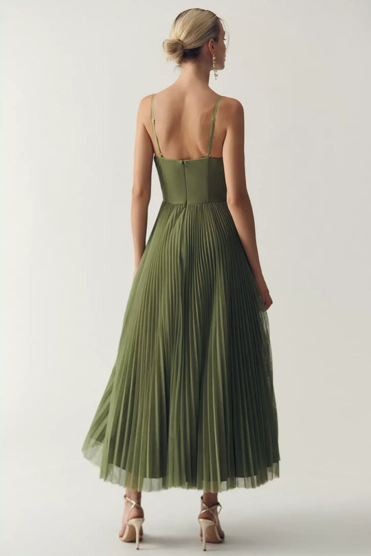 Tule Midi Jurk Dames Elegant - Grace
