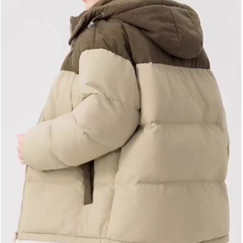 Mason - Klassieke Gewatteerde Corduroy Winterjas