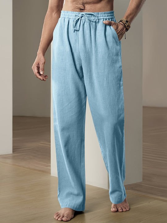 Rocco - Luchtige Linnen Broek Heren