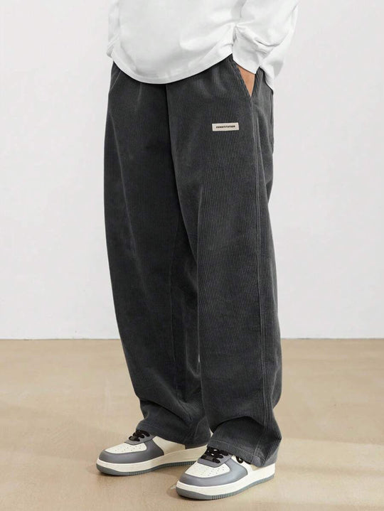 Drew - Comfortabele Corduroy Broek Heren