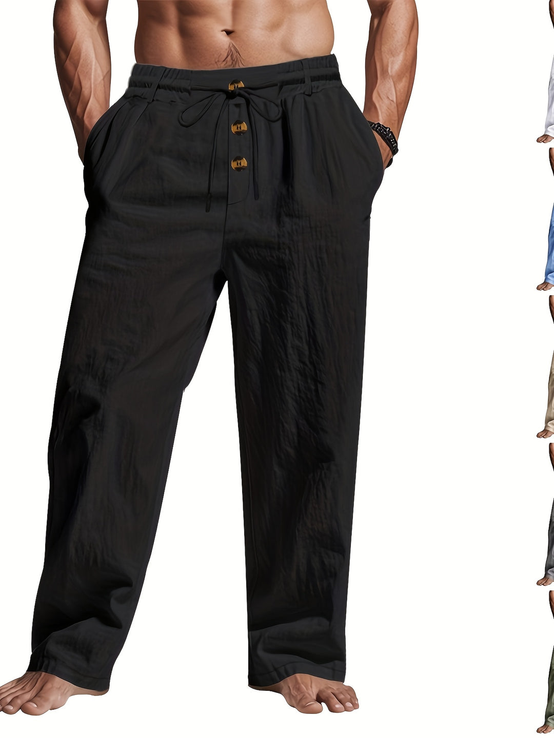 Reed - Luchtige Linnen Broek Heren