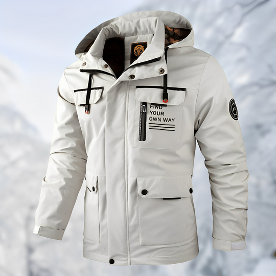 Alessandro - Casual Waterdichte Gewatteerde Winterjas