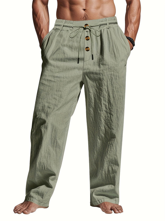 Reed - Luchtige Linnen Broek Heren