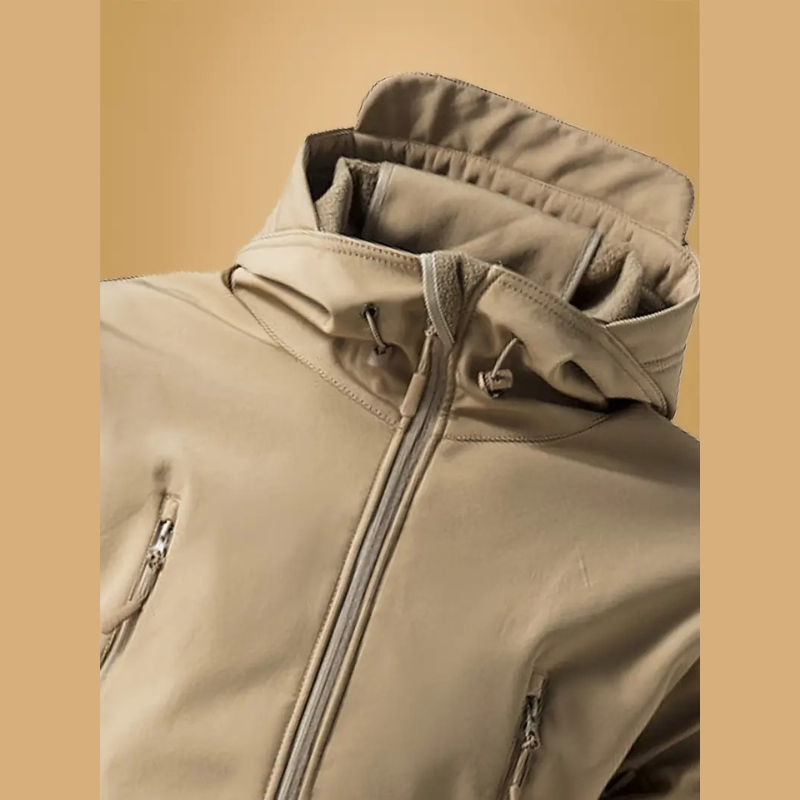Emilio - Stijlvolle Winddichte Softshell Winterjas