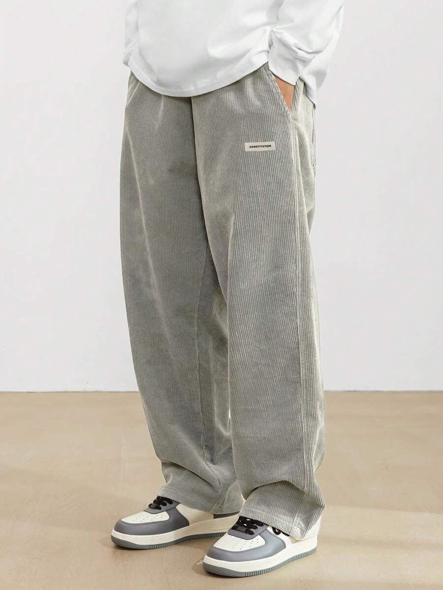 Drew - Comfortabele Corduroy Broek Heren