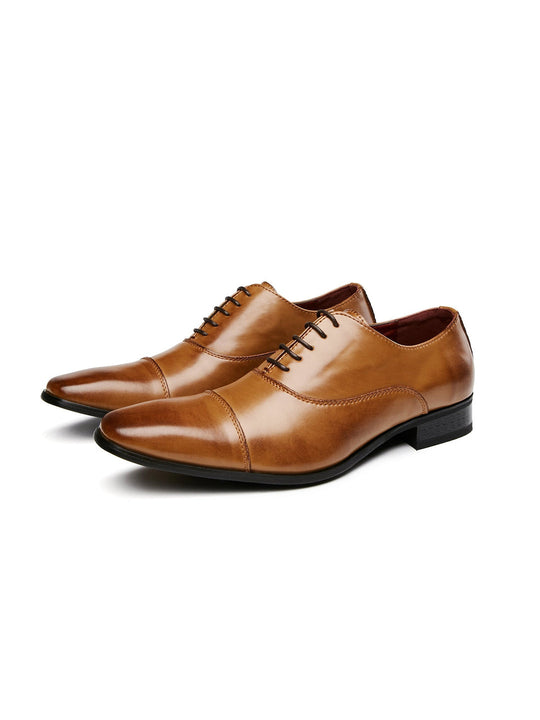 Pablo - Elegante Leren Veterschoenen Heren