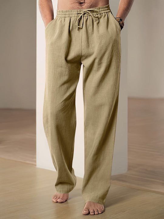 Rocco - Luchtige Linnen Broek Heren