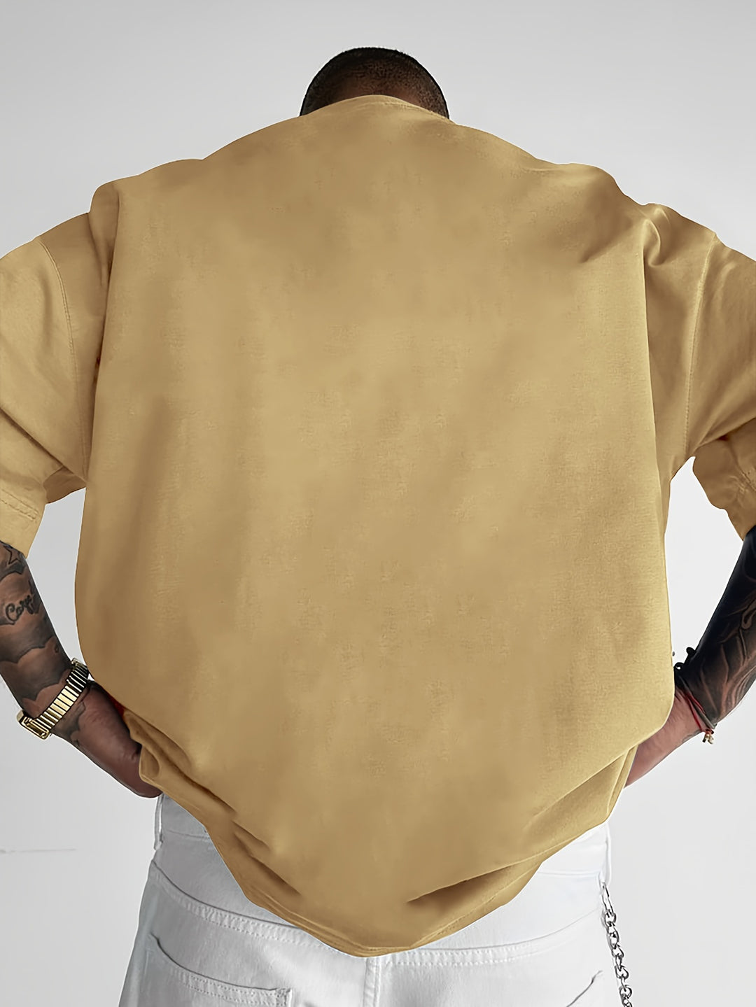 Adrian - Casual Print T-Shirt Heren