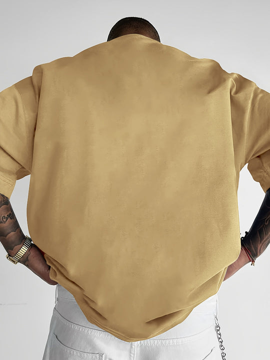 Adrian - Casual Print T-Shirt Heren