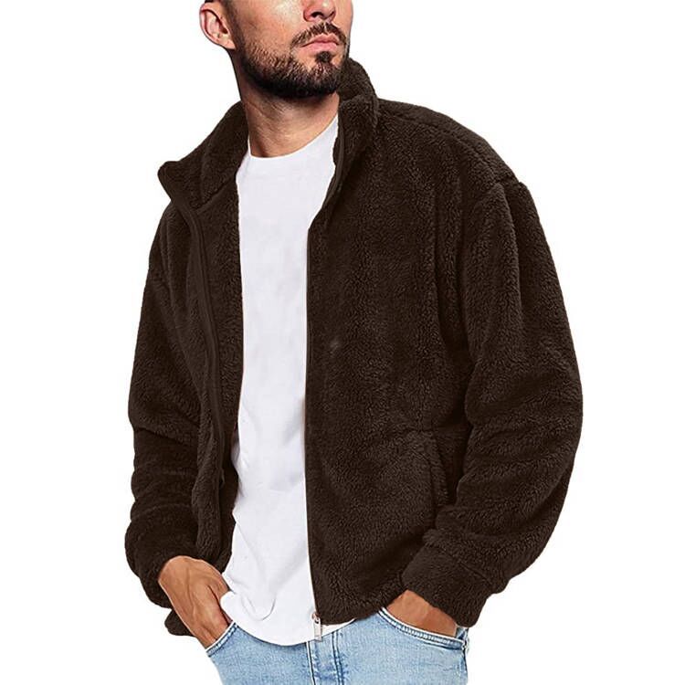 Sergio - Stijlvolle Oversized Teddy Winterjas