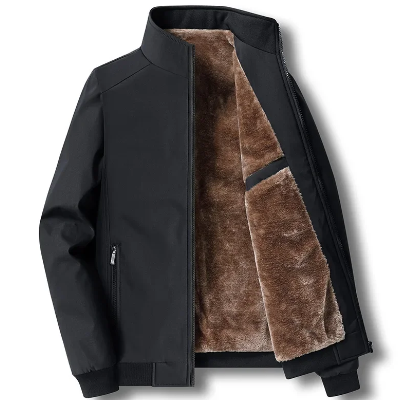 Riccardo - Stijlvolle Gevoerde Softshell Winterjas