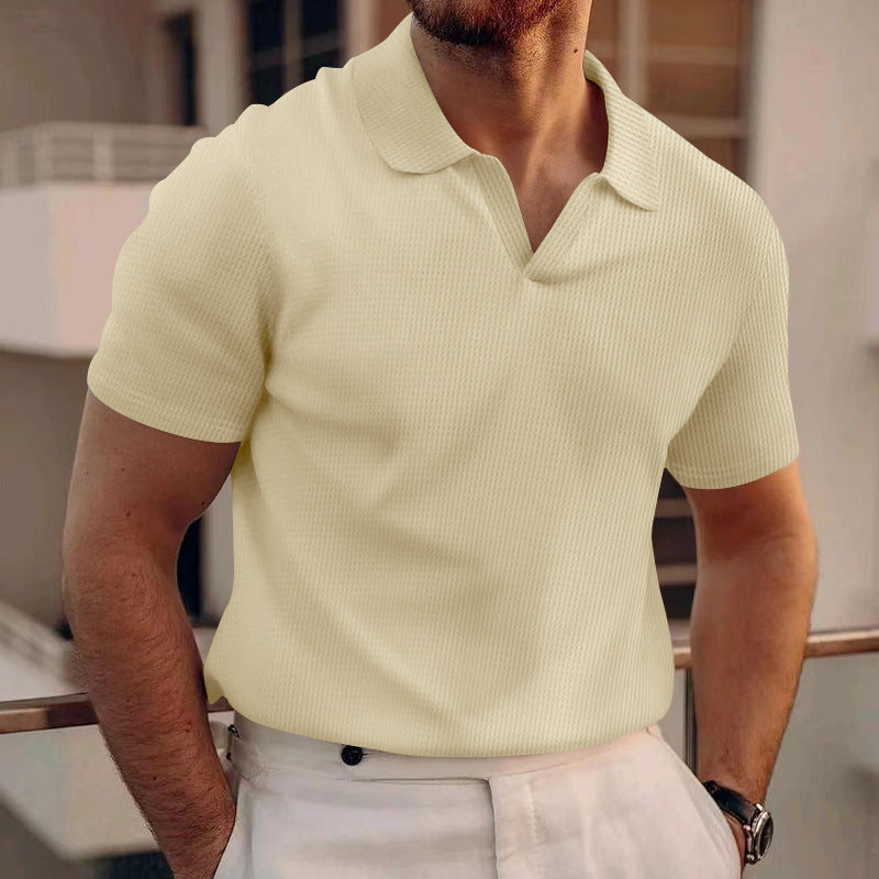 Tomas - Casual Gebreide Polo Heren