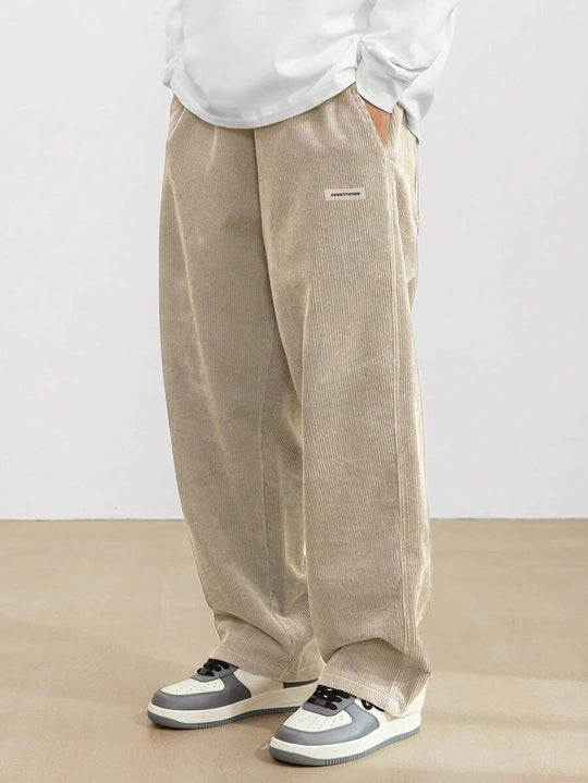 Drew - Comfortabele Corduroy Broek Heren