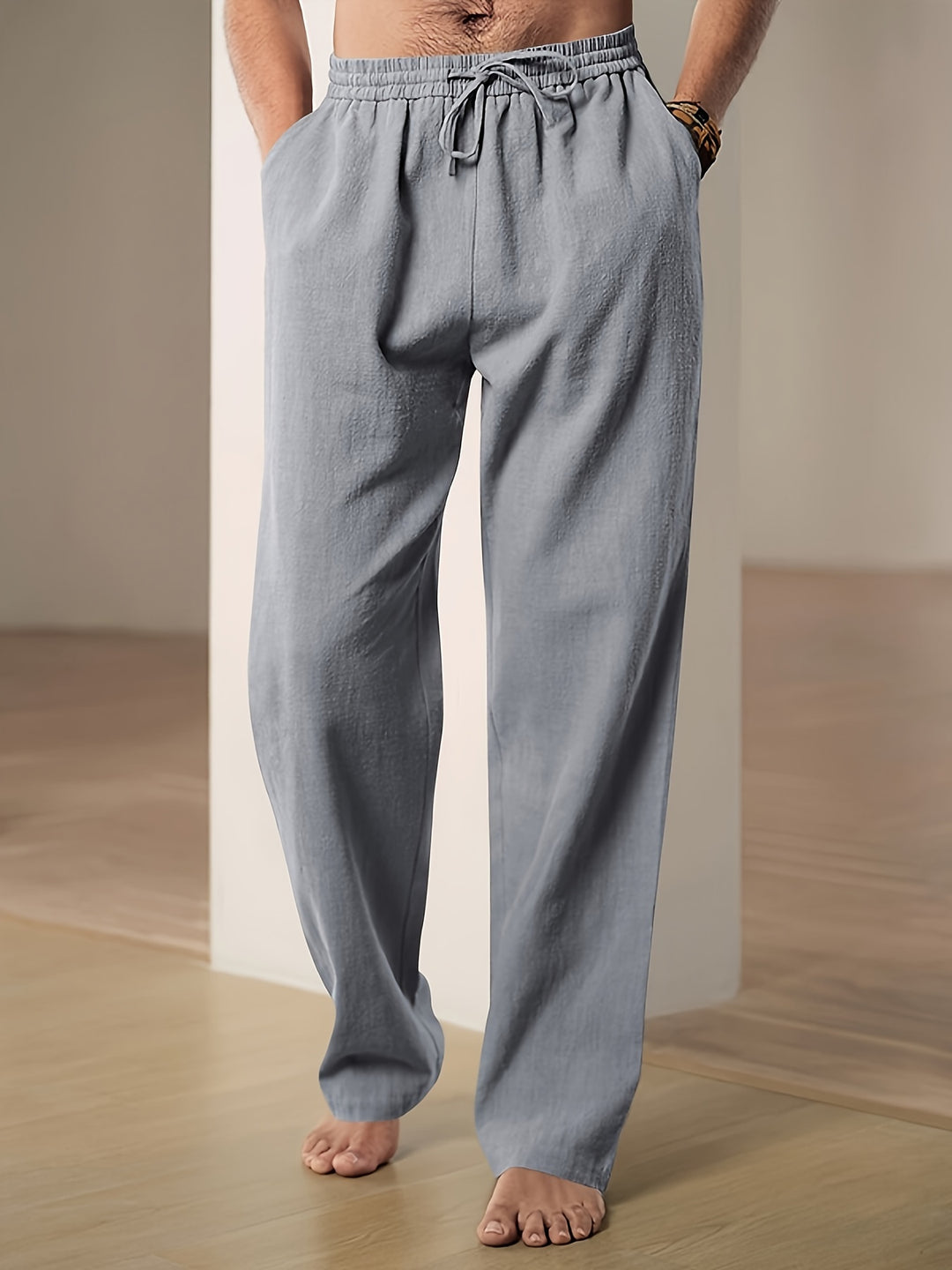 Rocco - Luchtige Linnen Broek Heren
