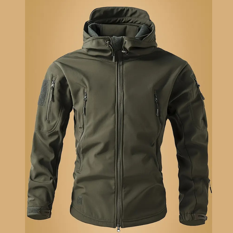Emilio - Stijlvolle Winddichte Softshell Winterjas