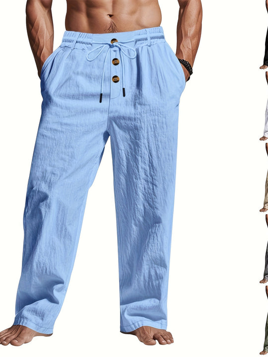 Reed - Luchtige Linnen Broek Heren