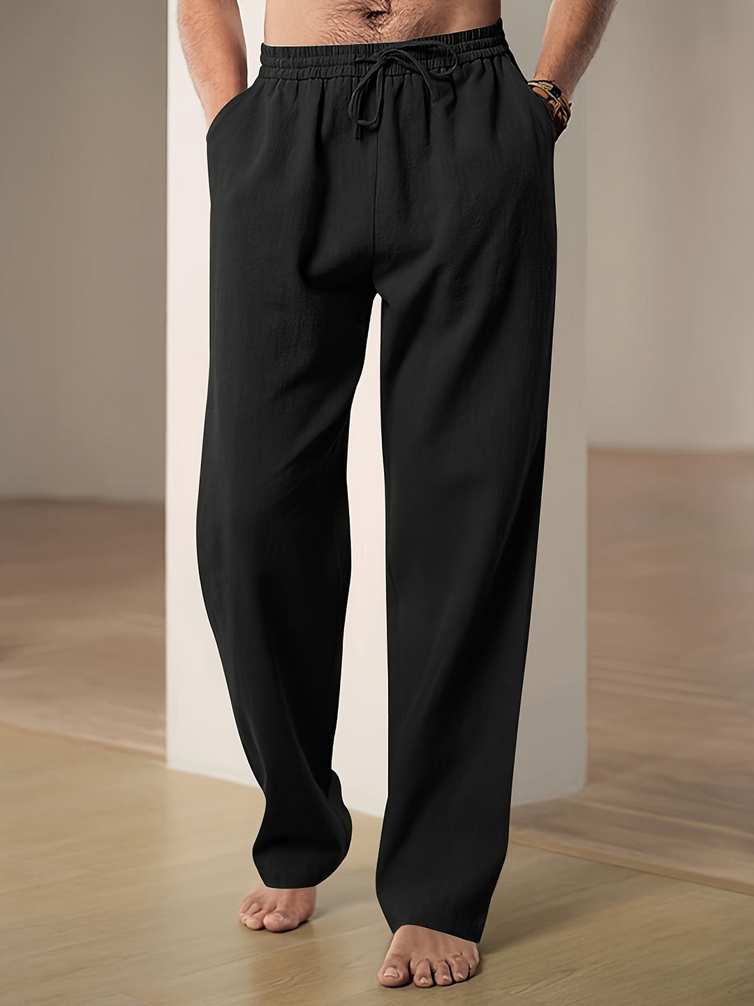 Rocco - Luchtige Linnen Broek Heren