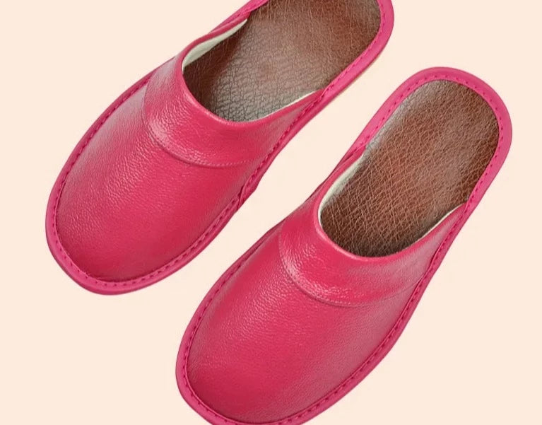 Milo - Comfortabele Leren Pantoffels Heren