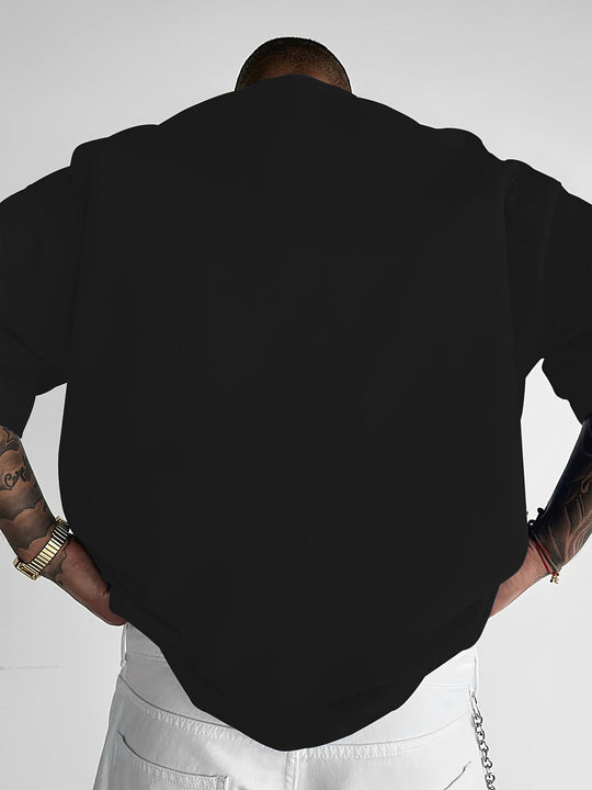 Adrian - Casual Print T-Shirt Heren
