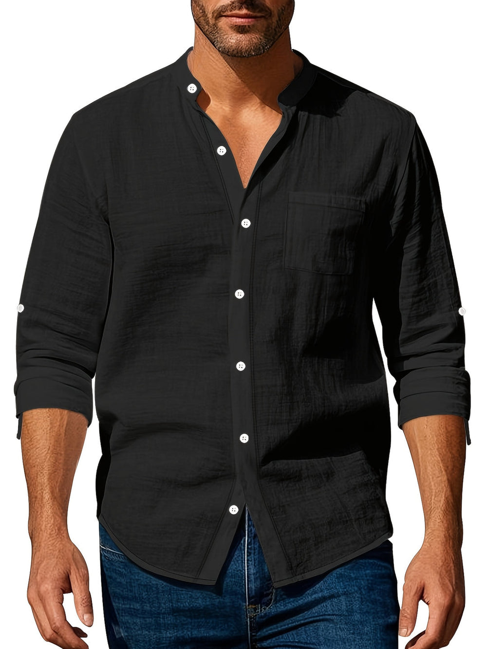 Antonio - Casual Linnen Overhemd Heren