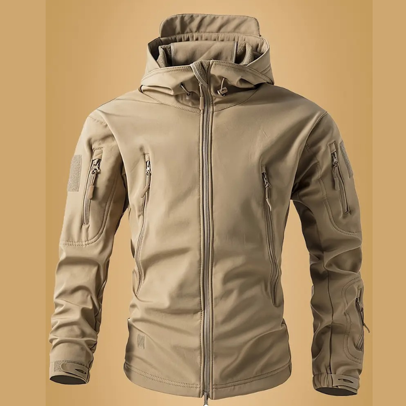 Emilio - Stijlvolle Winddichte Softshell Winterjas