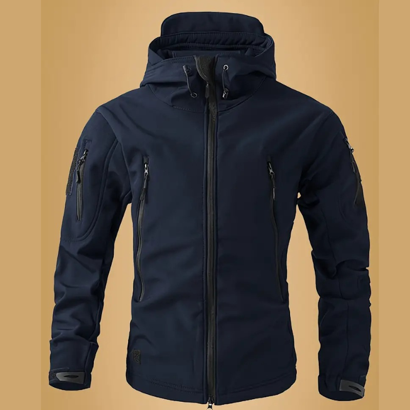 Emilio - Stijlvolle Winddichte Softshell Winterjas
