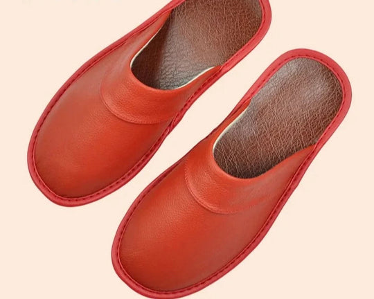 Milo - Comfortabele Leren Pantoffels Heren