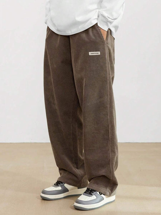 Drew - Comfortabele Corduroy Broek Heren