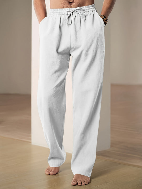 Rocco - Luchtige Linnen Broek Heren