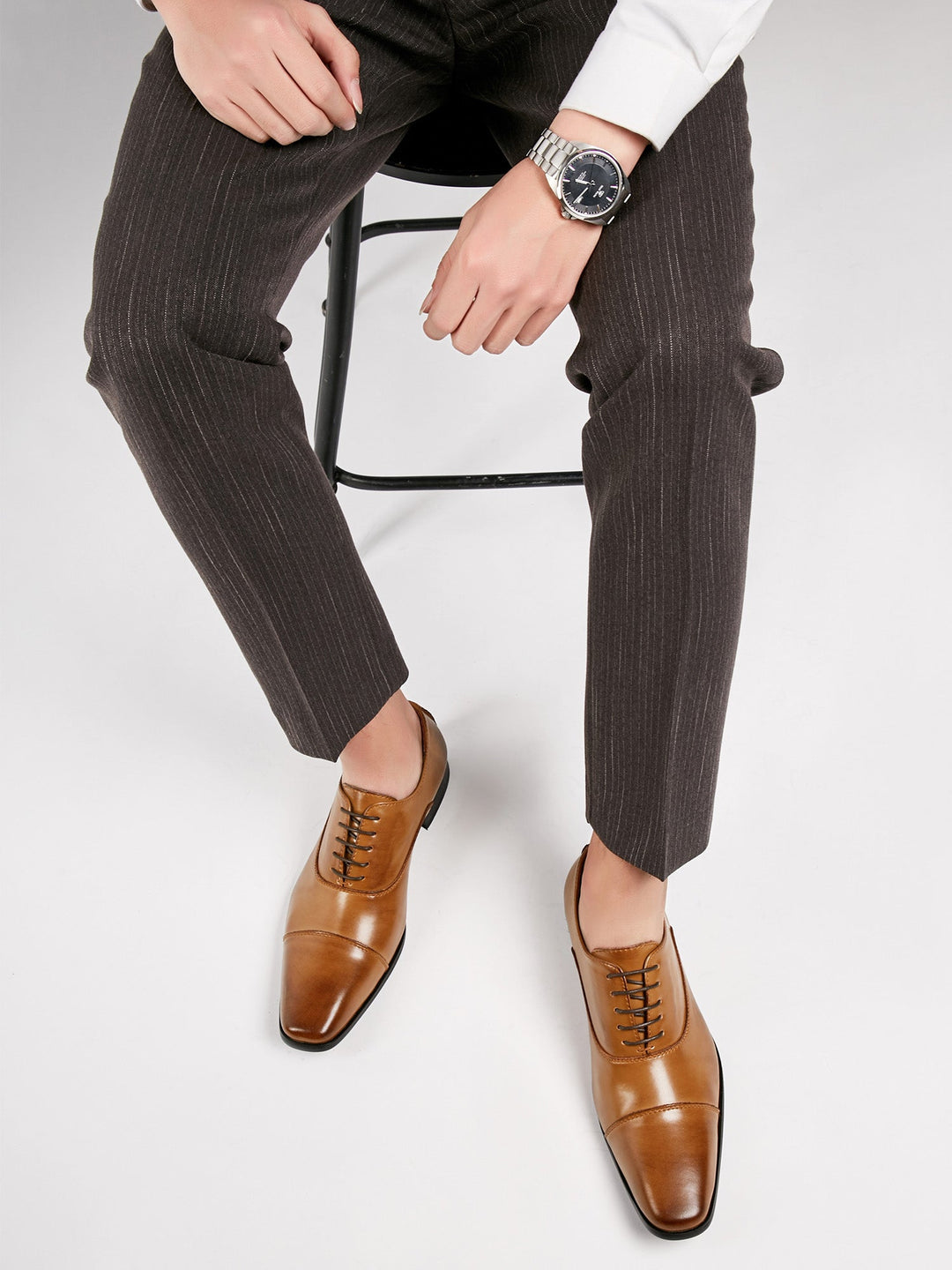 Pablo - Elegante Leren Veterschoenen Heren