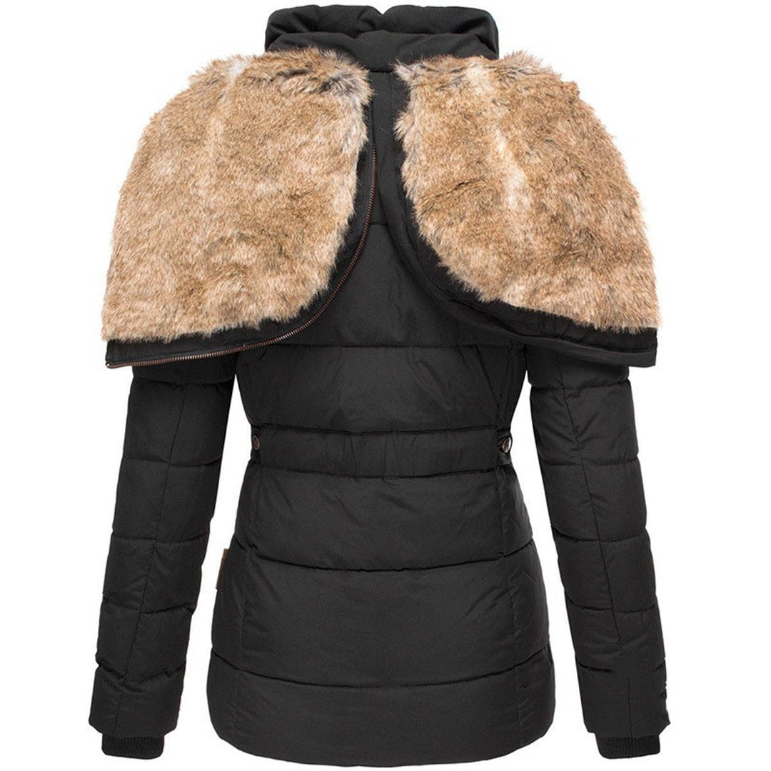 Victoria - Elegante Getailleerde Gewatteerde Jas