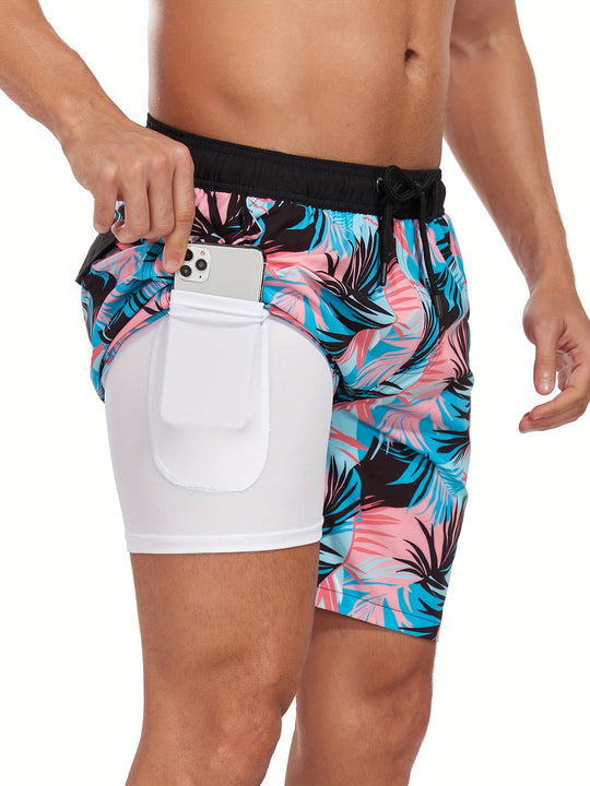 Ruben - Stoere Print Zwemshort Heren