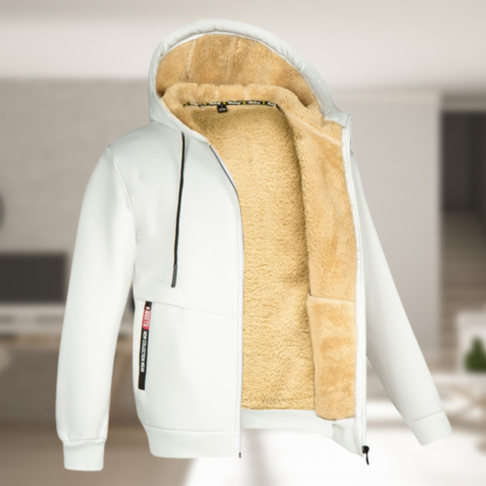 Raffaele - Stijlvolle Gevoerde Teddy Winterjas