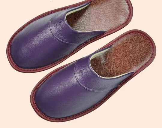 Milo - Comfortabele Leren Pantoffels Heren