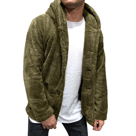 Sergio - Stijlvolle Oversized Teddy Winterjas